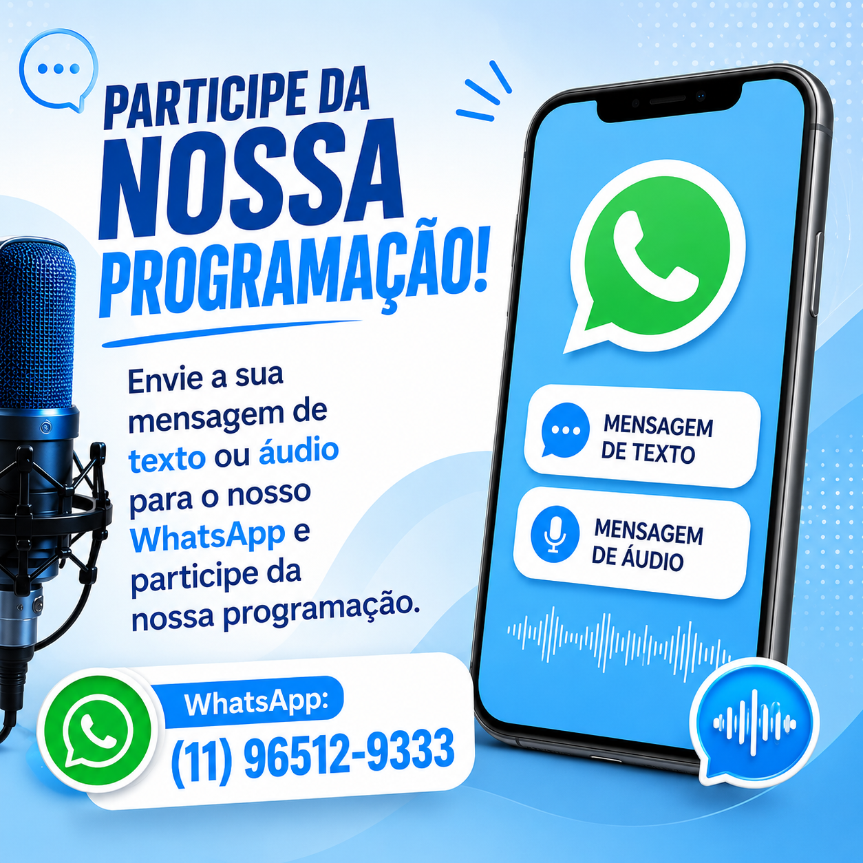 Nosso WhatsApp